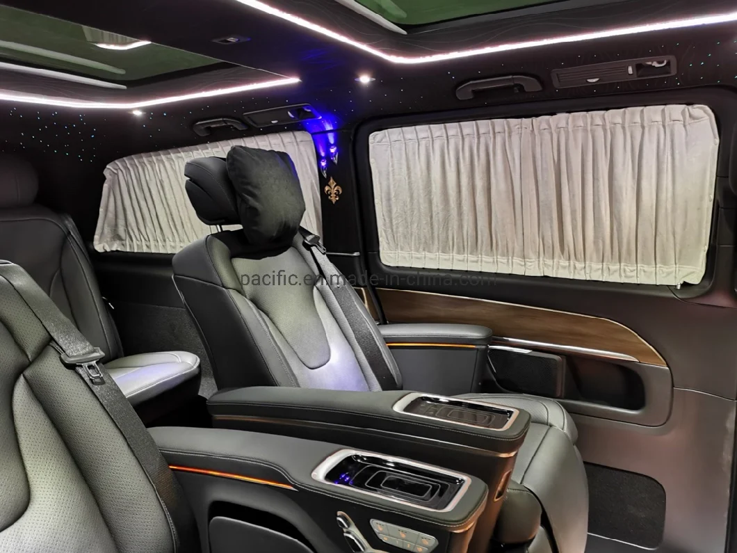 China Origin High Quality W447 Electric Business VIP Luxury Reclining Genuine Leather Car Minibus Seat for Mercedes Benz Vito/V-Class/Metris/Sprinter Conversion